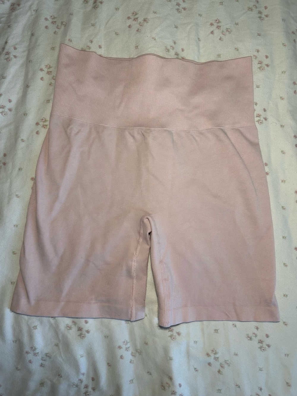TNA Light Pink Workout Shorts